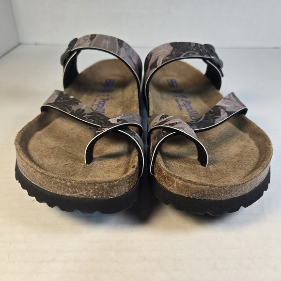 Birkenstock Papillio Tabora Damask Orchid Women's Floral Sandals Sz EU 36 US 5 - Picture 2 of 10